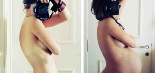 10 fotos de fotagrafa durante toda a gravidez